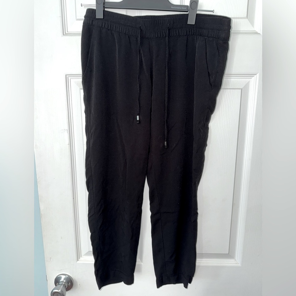 Old Navy Black Drawstring Joggers | Black | Size Small